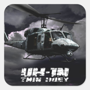 UH-1Nツイン・ヒューイ スクエアシール