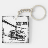 UH-1N対のHuey キーホルダー (裏面)