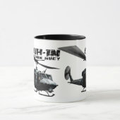 UH-1N対のHuey マグカップ (中央)