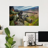 UH-1Yヴェノムガンナー ポスター (ホームオフィス)