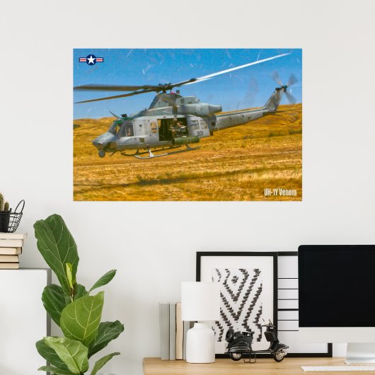 UH-1Y毒 ポスター (ホームオフィス)