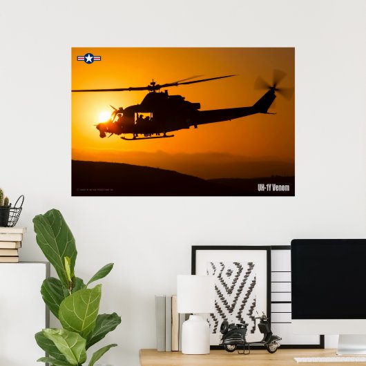 UH-1Y毒 ポスター (ホームオフィス)
