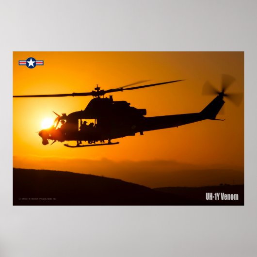 UH-1Y毒 ポスター (正面)