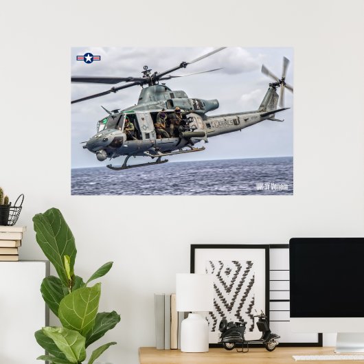 UH-1Y毒 ポスター (ホームオフィス)