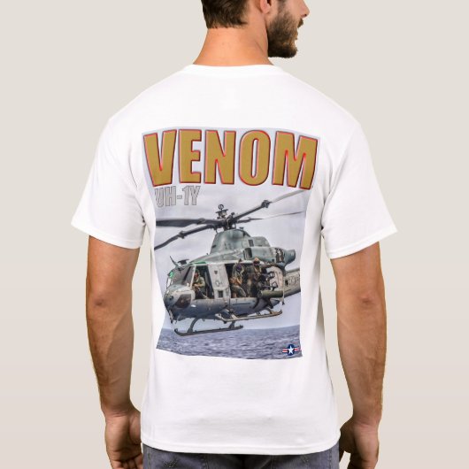UH-1Y毒 Tシャツ (裏面)