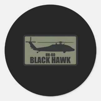 Uh-60ブラックホークのパッチがダウン ラウンドシール