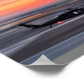 UH-60ブラックホークヘリコプター ポスター (角)