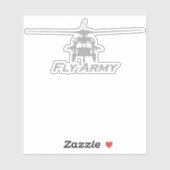 UH-60 Blackhawk前面 シール (シート)