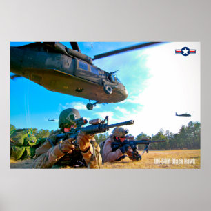 UH-60Mブラックホーク ポスター