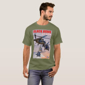 UH-60Mブラックホーク Tシャツ (正面フル)