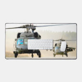 UH-60M ブラックホーク デスクマット (キーボード&マウス)