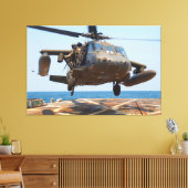UH-60M BLACKHAWK 40x60 キャンバスプリント (インサイチュ (リビング))
