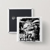 UH-72ラコタ 缶バッジ (正面&裏面)