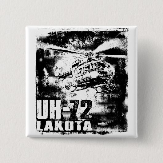 UH-72ラコタ 缶バッジ (正面)