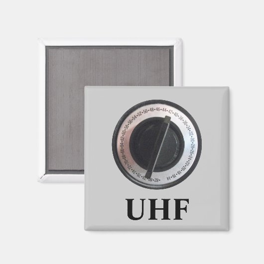 UHFダイヤル マグネット (正面/裏面)