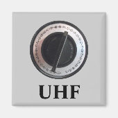 UHFダイヤル マグネット (正面)