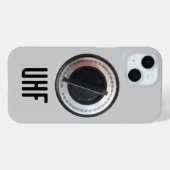UHFテレバションダイヤル Case-Mate iPhoneケース (裏面 (横))