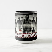 UHM 15のozのマグの信号器のマグ(デザイン2) マグカップ (中央)