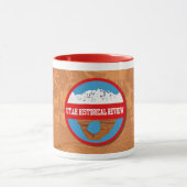 UHRの石の芸術のマグ マグカップ (中央)