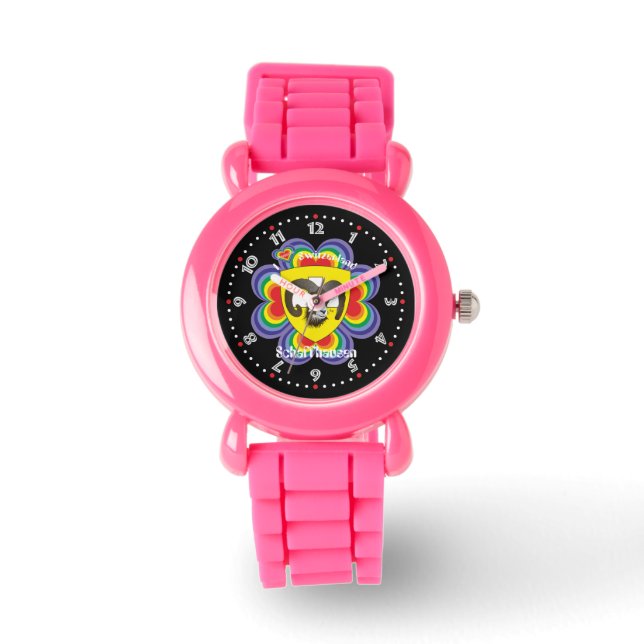 Uhr mit Schweizer-Entwurf Schaffhausen Schweiz 腕時計 (正面)