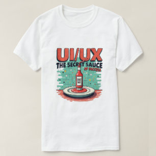 Ui Ux成功デザイナーの秘密のソーおもしろいス Tシャツ