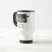 Uilleannのパイパー: 管を持って下さい、走行します トラベルマグ (正面左)