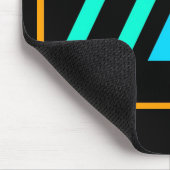 UIZEのマウスパッド(黒、縦) マウスパッド (コーナー)