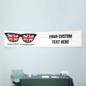 UKシェードカスタム文字&カラーバナー 横断幕 (トレードショー)