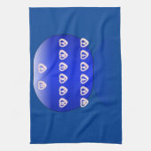 UKハクナマタタアートプリント キッチンタオル (縦)