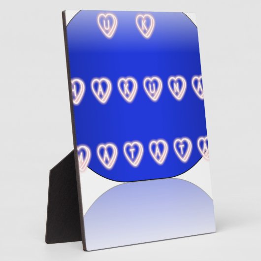 UKハクナマタタアートプリント フォトプラーク (側面)