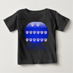 UKハクナマタタアートプリント ベビーTシャツ