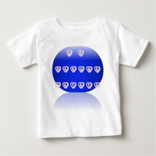 UKハクナマタタアートプリント ベビーTシャツ