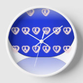 UKハクナマタタアートプリント 壁時計 (正面)