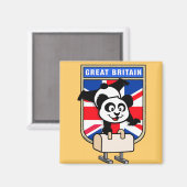 UKポンメルホースパンダ マグネット (正面/裏面)