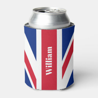 UKユニオンジャックイギリス国旗パーソナライズ 缶クーラー