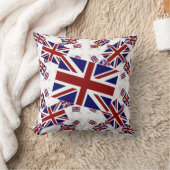 UKユニオンジャック国旗のレイヤー一覧 クッション (ブランケット)