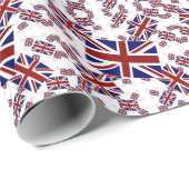UKユニオンジャック国旗のレイヤー一覧 ラッピングペーパー (ロールコーナー)