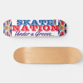 UK スケートボード SKATE NATION Under a Groove (横)