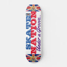 UK スケートボード SKATE NATION Under a Groove