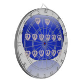 UK ハクナマタタ アートプリント ダーツボード (正面左)