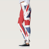 UK フラグ レギンス - ダメージ加工 ユニオンジャック パンツ ギフト (左)