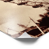 (UK)ロンドンアイヴィンテージプリント写真 フォトプリント            (角)