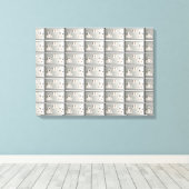 UK AC BS 1363プラグソケット[British Standard] キャンバスプリント (インサイチュ (ウッドフロア))