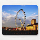 UK Beautiful LONDON EYE Scenery  マウスパッド (正面)