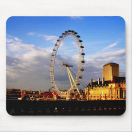 UK Beautiful LONDON EYE Scenery  マウスパッド