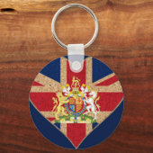 UK COA Heart キーホルダー (正面)