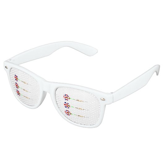 UK Darts レトロサングラス (アングル)