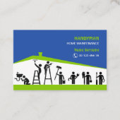 UK / Euro, 8.5 cm x 5.5 cm Business Card 名刺 (正面)