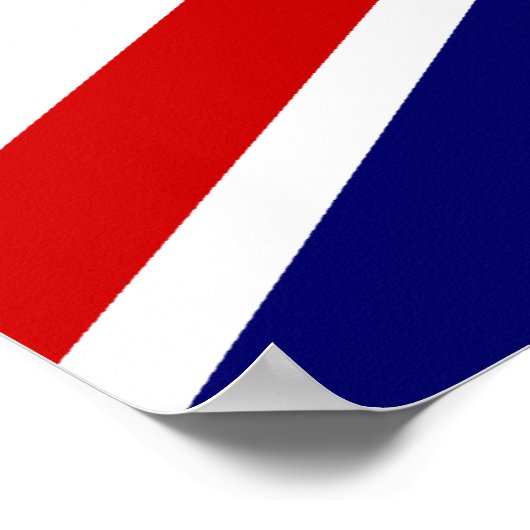 Uk Flag ポスター (角)