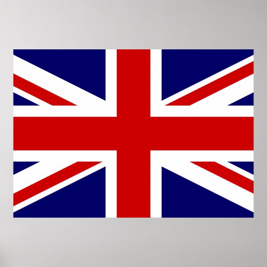 Uk Flag ポスター (正面)